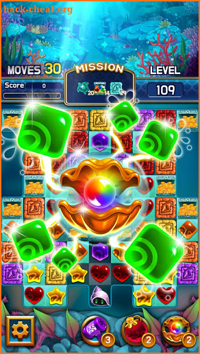 Jewel Abyss : Fantastic match 3 puzzle game screenshot