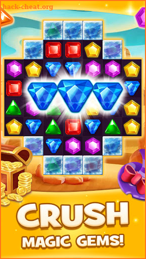 Jewel Blast & Genies Match 3 screenshot