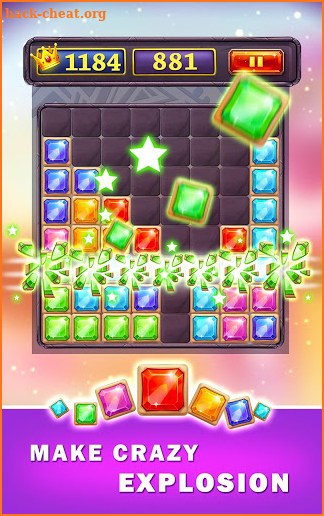 Jewel block puzzle - Classic free puzzle screenshot