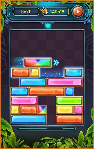 Jewel Drop - Slide Block Puzzle screenshot