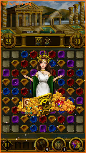 Jewel Olympus: Match 3 Puzzle screenshot