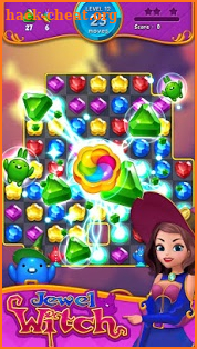 Jewel Witch - Best Funny Three Match Puzzle Game screenshot