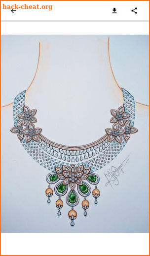 Jewellery Design Sketches App - By m.j.mayur screenshot