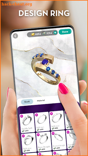 Jewelry Craft - Ring and jewelry design game! screenshot