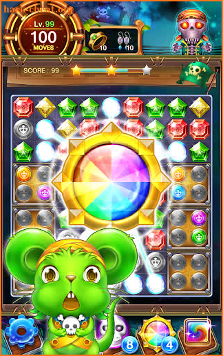 Jewels Crush Fantasy : Match 3 Puzzle screenshot