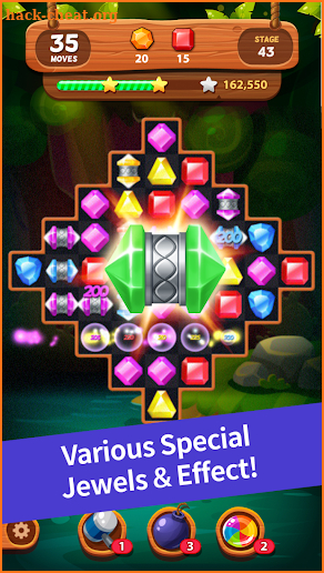 Jewels Forest : Match 3 Puzzle screenshot