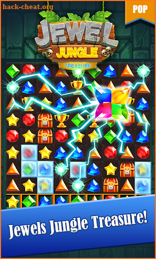 Jewels Jungle Treasure : Match 3  Puzzle screenshot