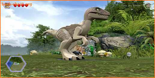 Jewels Lego Dinosaurs Battle Trick screenshot