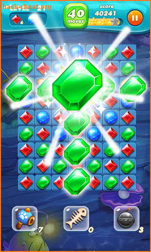 Jewels Paradise Adventure screenshot