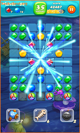 Jewels Paradise Adventure screenshot