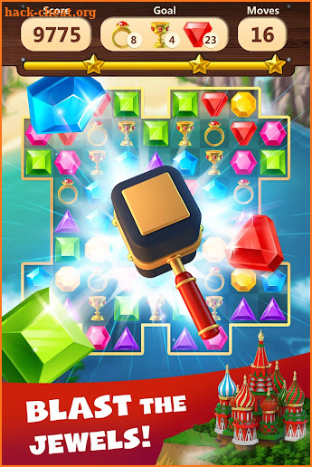 Jewels Planet - Match 3 & Puzzle Game screenshot