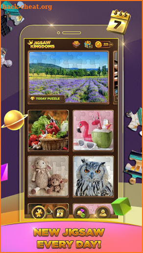 Jigsaw Kingdoms - puzzle game screenshot