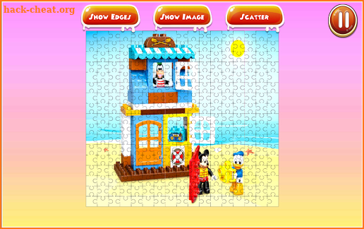 Jigsaw Mickey lego Kids screenshot