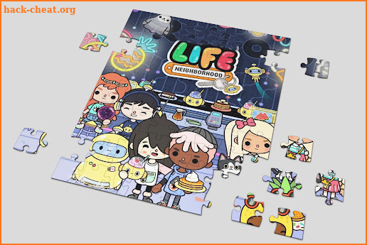 Jigsaw Puzzle Boca Toca Life screenshot