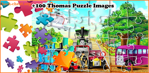 Jigsaw Puzzle Thomas Train Game screenshot