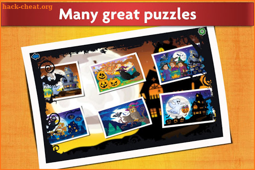 Jigsaw Puzzles Halloween Game for Kids 👻 screenshot