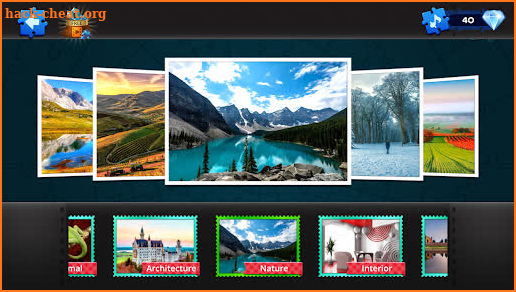Jigsaw puzzles offline screenshot