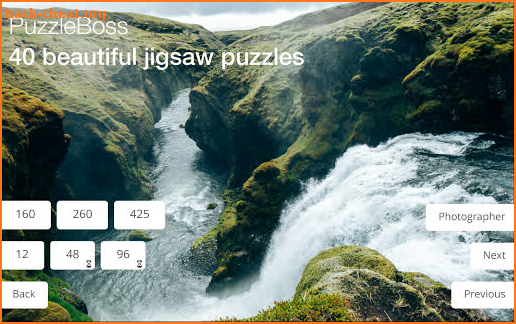 Jigsaw Puzzles: Waterfalls screenshot