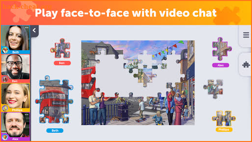 Jigsaw Video Party - play together screenshot