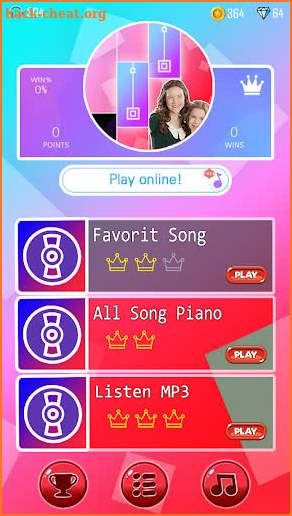 Jillian and Addie Piano Tiles screenshot