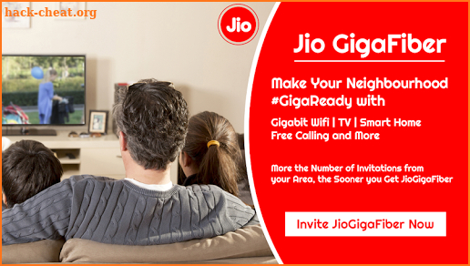 Jio GigaFibre Registration - GigaFibre Broadband screenshot