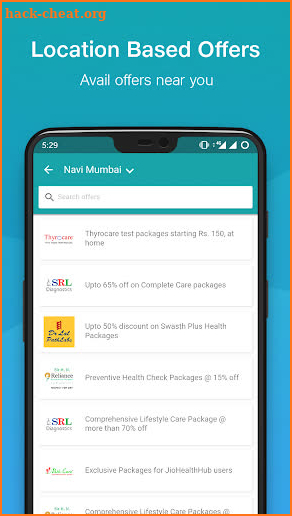 JioHealthHub: Your health companion screenshot