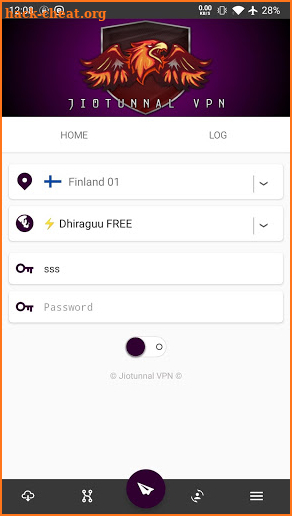 Jiotunnal VPN screenshot