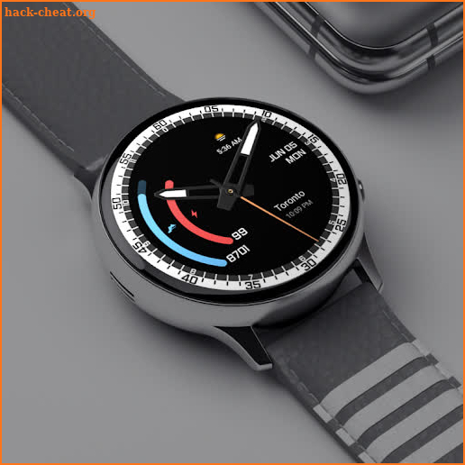 JJ-Analog012 Watch Face screenshot