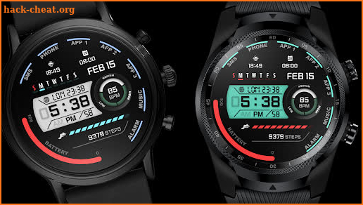 JJ-Digital012 Watch Face screenshot