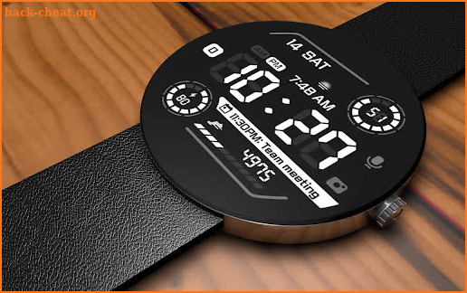 JJ-Digital022 Watch Face screenshot