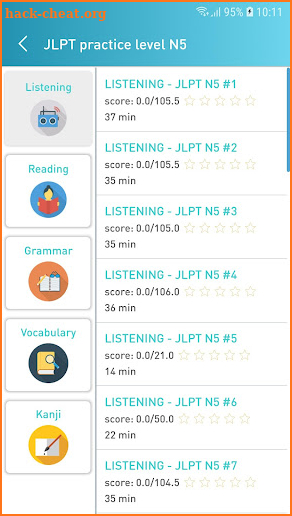 JLPT Test - Japanese Test (N5-N1) screenshot