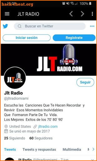 JLT RADIO screenshot