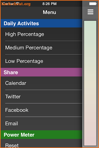 Job Search Power Meter screenshot