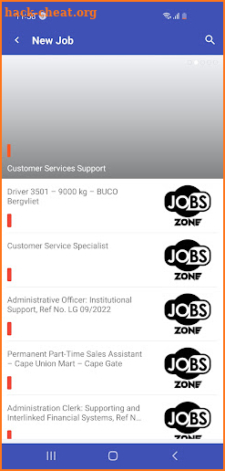 Jobs Zone screenshot