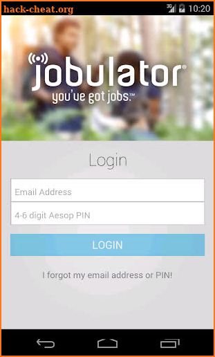 Jobulator Mobile screenshot