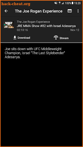 Joe Rogan PODCAST daily screenshot