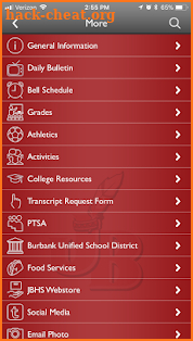 John Burroughs High School screenshot