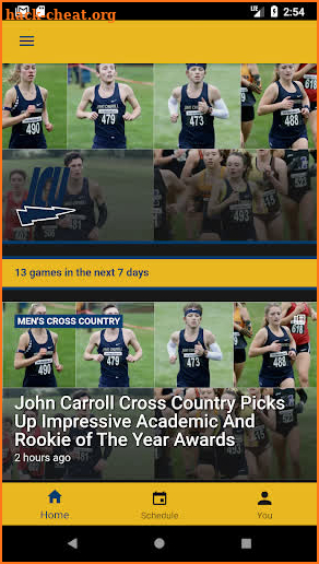 John Carroll Athletics screenshot