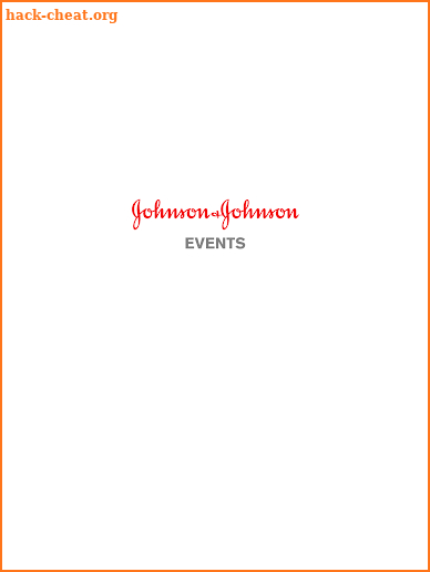 Johnson & Johnson Events screenshot