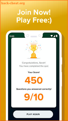 JoinMyQuiz - Quiz of the decade screenshot