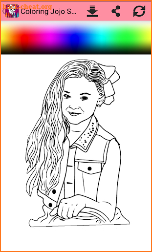 Jojo Siwa Coloring Book New screenshot