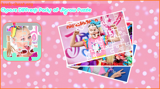 Jojo Siwa Jigsaw Puzzle Game screenshot