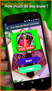 JoJo Siwa My World Trivia Quiz screenshot