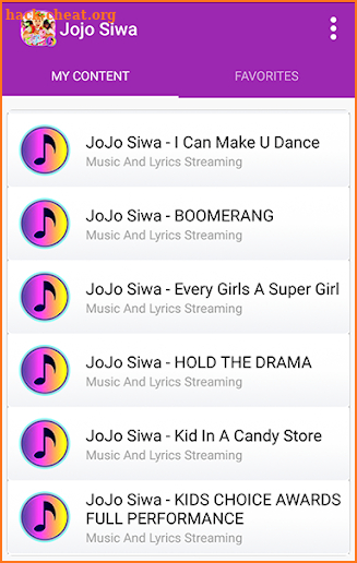 JoJo Siwa - New songs screenshot