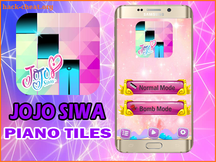 Jojo Siwa Piano Magic Tiles screenshot