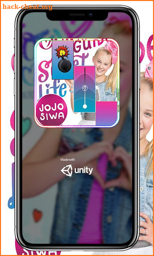 Jojo Siwa Piano Tiles Game screenshot