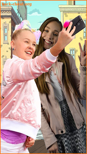 jojo Siwa Selfie screenshot