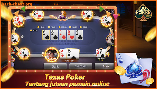 JOJO Texas Domino Gaple Slot screenshot