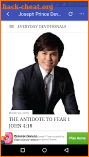 Joseph Prince Devotional screenshot