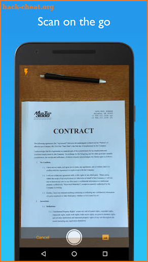 JotNot - PDF Scanner App screenshot